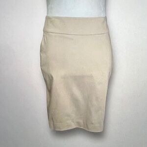 Jan Taylor cream pencil skirt